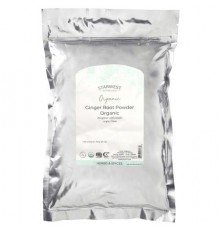 Starwest Botanicals, Organic Ginger Root Powder, 1 lb (453.6 g)