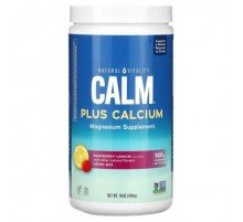 Natural Vitality, CALM Plus Calcium, Drink Mix, Raspberry-Lemon, 16 oz (454 g)