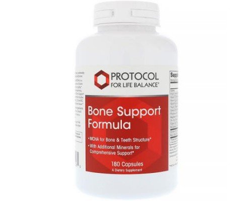 Protocol for Life Balance, Bone Support Formula, 180 Capsules