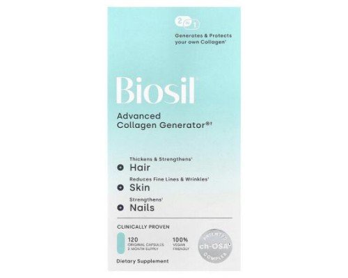 Biosil, Advanced Collagen Generator®, 120 Original Capsules