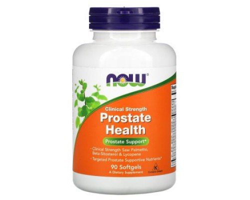 NOW Foods, Clinical Strength Prostate Health, 90 Softgels
