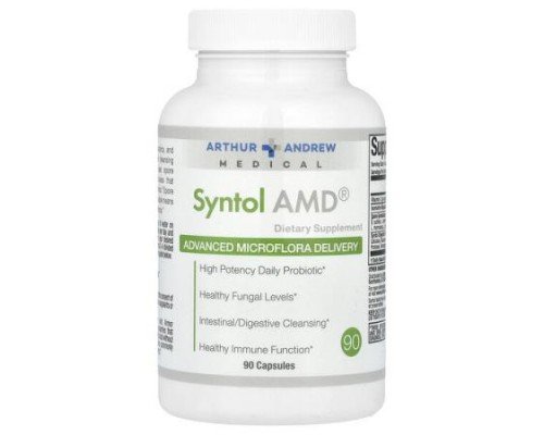 Arthur Andrew Medical, Syntol AMD®, Advanced Microflora Delivery, 90 Capsules