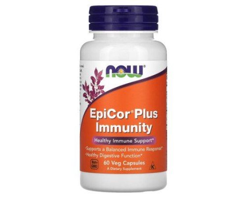 NOW Foods, EpiCor Plus Immunity, 60 Veg Capsules