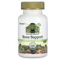 NaturesPlus, Source of Life Garden, Organic Bone Support, 120 Vegan Capsules