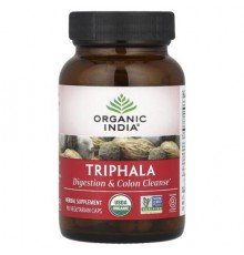 Organic India, Triphala, 90 Vegetarian Caps