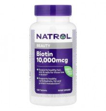 Natrol, Biotin, 100 Tablets