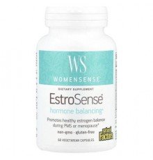 Natural Factors, WomenSense®, EstroSense®, Hormone Balancing, 60 Vegetarian Capsules
