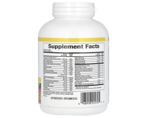 Natural Factors, Men's MultiStart, Vitamin A Day for Men, 120 Tablets