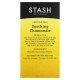Stash Tea, Herbal Tea, Soothing Chamomile, Caffeine-Free, 20 Tea Bags, 0.6 oz (18 g)