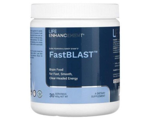 Life Enhancement, FastBlast, 480 g
