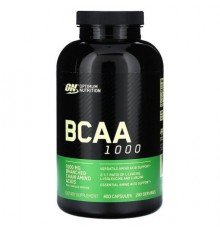 Optimum Nutrition, BCAA 1000, 400 Capsules (500 mg per Capsule)