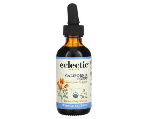 Eclectic Herb, California Poppy Extract, 2 fl oz (60 ml)