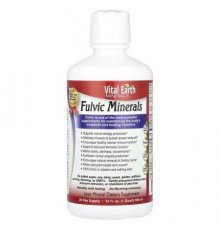 Vital Earth Minerals, Fulvic Minerals, 180 mg, 32 fl oz (946 ml)