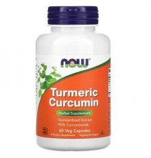 NOW Foods, Turmeric Curcumin, 60 Veg Capsules (665 mg per Capsule)