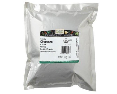 Frontier Co-op, Organic Korintje Cinnamon Powder, A Grade , 16 oz (453 g)