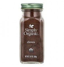 Simply Organic, Cloves, Ground, 2.82 oz (80 g)