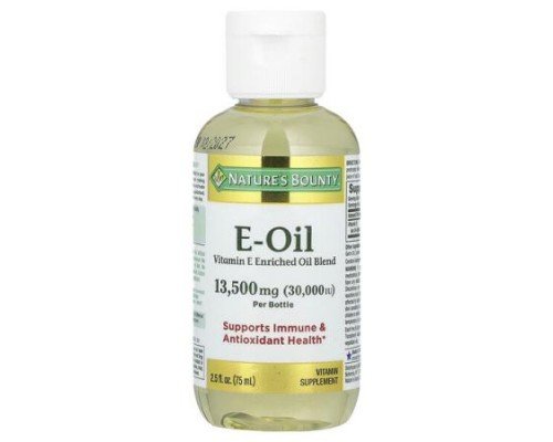 Nature's Bounty, Vitamin E-Oil, 2.5 fl oz (75 ml)