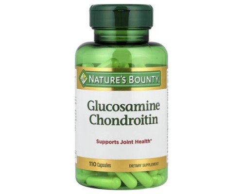 Nature's Bounty, Glucosamine Chondroitin, 110 Capsules