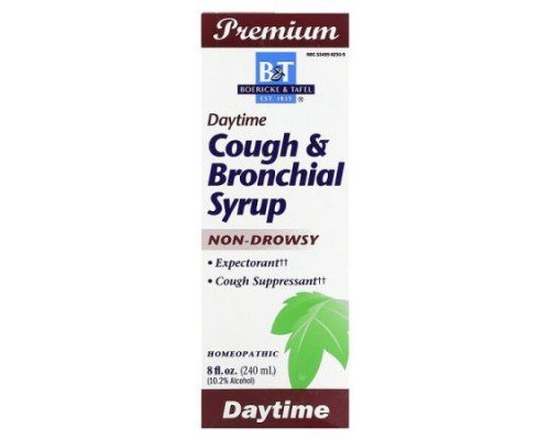 Boericke & Tafel, Cough & Bronchial Syrup, Daytime, 8 fl oz (240 ml)