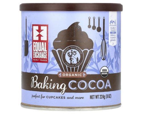 Equal Exchange, Organic Baking Cocoa, 8 oz (224 g)