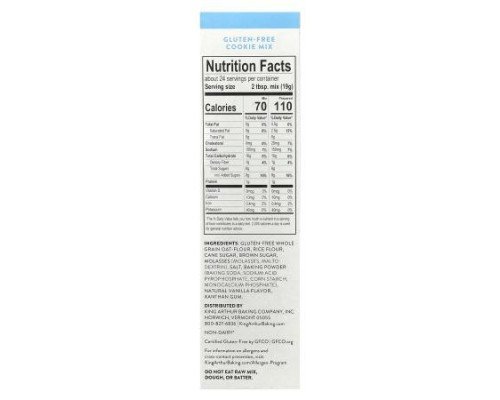King Arthur Baking Company, Gluten Free Cookie Mix, 16 oz (454 g)