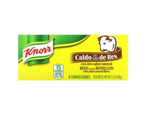 Knorr, Beef Flavor Bouillon, 8 Cubes, 3.1 oz (88 g)