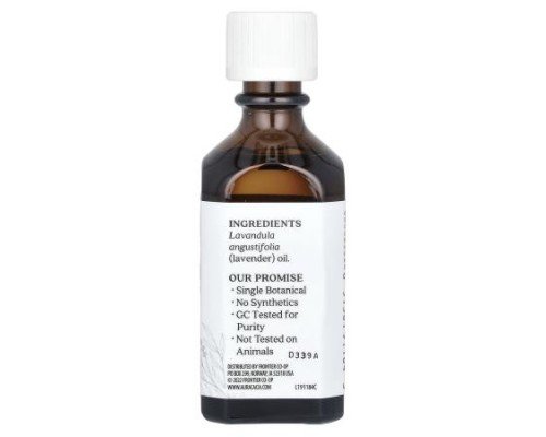 Aura Cacia, Pure Essential Oil, Lavender, 2 fl oz (59 ml)