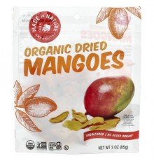 Made in Nature, Organic Dried Mangoes, 3 oz (85 g)