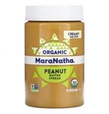 MaraNatha, Organic Peanut Butter Spread, Creamy, 16 oz (454 g)