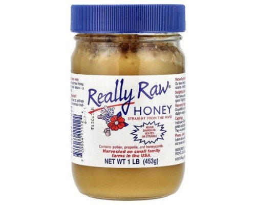 Really Raw Honey, Honey, 1 lb (453 g)