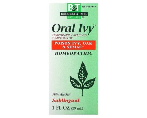Boericke & Tafel, Oral Ivy, 1 fl oz (29 ml)