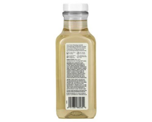 Aura Cacia, Aromatherapy Bubble Bath, Relaxing Lavender, 13 fl oz (384 ml)