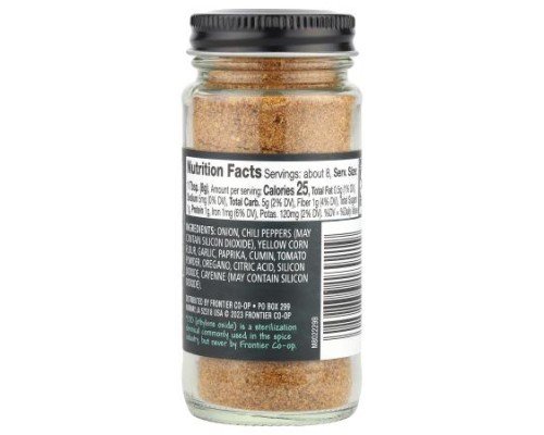 Frontier Co-op, Taco Seasoning, 2.33 oz (66 g)