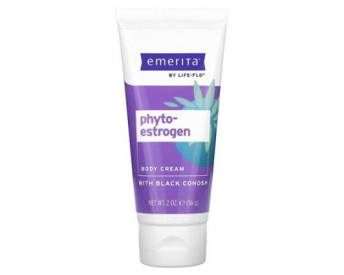 Emerita, Phytoestrogen, Body Cream, 2 oz (56 g)