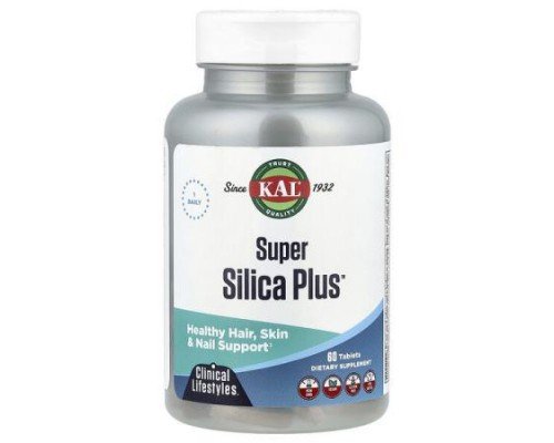 KAL, Super Silica Plus™, 60 Tablets