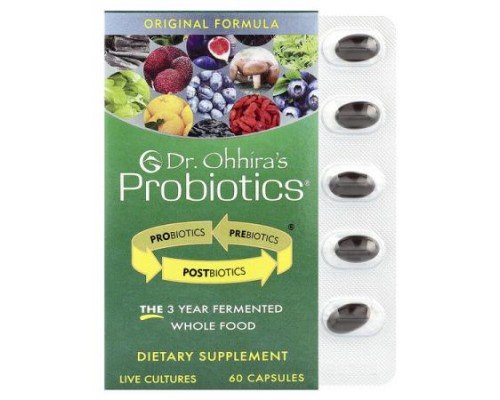 Dr. Ohhira's, Probiotics®, Original Formula, 60 Capsules