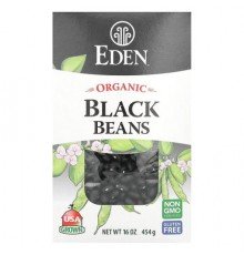 Eden Foods, Organic Black Beans, 16 oz (454 g)