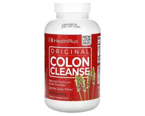 Health Plus, Original Colon Cleanse, 200 Capsules