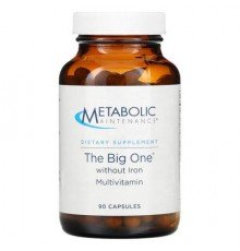 Metabolic Maintenance, The Big One without Iron, 90 Capsules