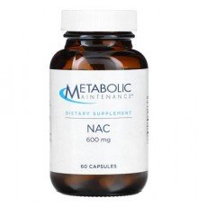 Metabolic Maintenance, NAC, 600 mg, 60 Capsules