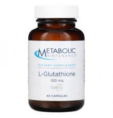 Metabolic Maintenance, L-Glutathione, 100 mg, 60 Capsules