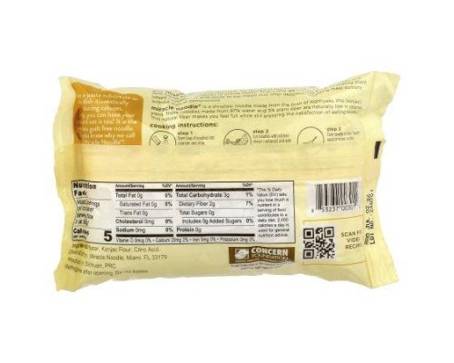 Miracle Noodle, Fettuccine Style, 7 oz (200 g)