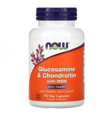 NOW Foods, Glucosamine & Chondroitin with MSM, 90 Capsules