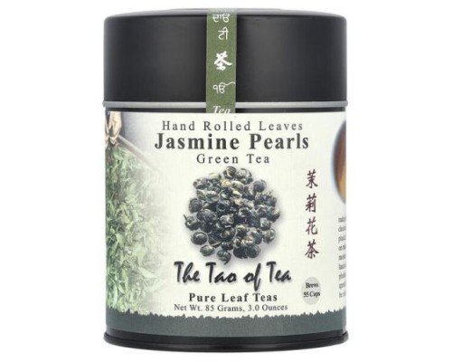The Tao of Tea, Hand Rolled Leaves, Green Tea, Jasmine Pearls, 3 oz (85 g)