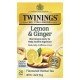 Twinings, Flavored Herbal Tea, Lemon & Ginger, Caffeine Free, 20 Tea Bags, 1.06 oz (30 g)
