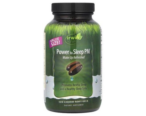 Irwin Naturals, Power to Sleep PM®, 120 Liquid Soft-Gels