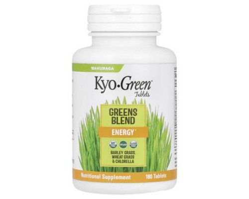 Kyolic, Kyo-Green, Greens Blend, Energy, 180 Tablets