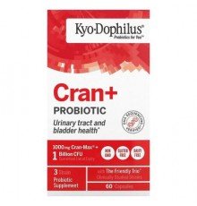 Kyolic, Kyo-Dophilus, Cran+ Probiotic , 60 Capsules