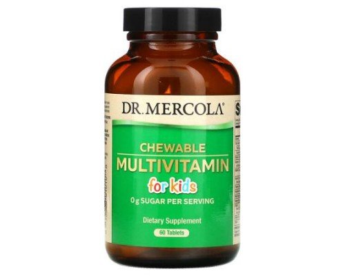 Dr. Mercola, Chewable Multivitamin for Kids, 60 Tablets
