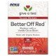 NOW Foods, Better Off Red, Roobios With a Vanilla-Citrus Blush, Caffeine-Free, 24 Tea Bags, 1.7 oz (48 g)